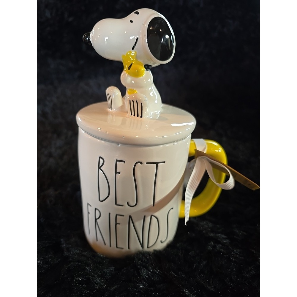 Rae Dunn Peanuts‎ Snoopy Collectors Mug With Lid